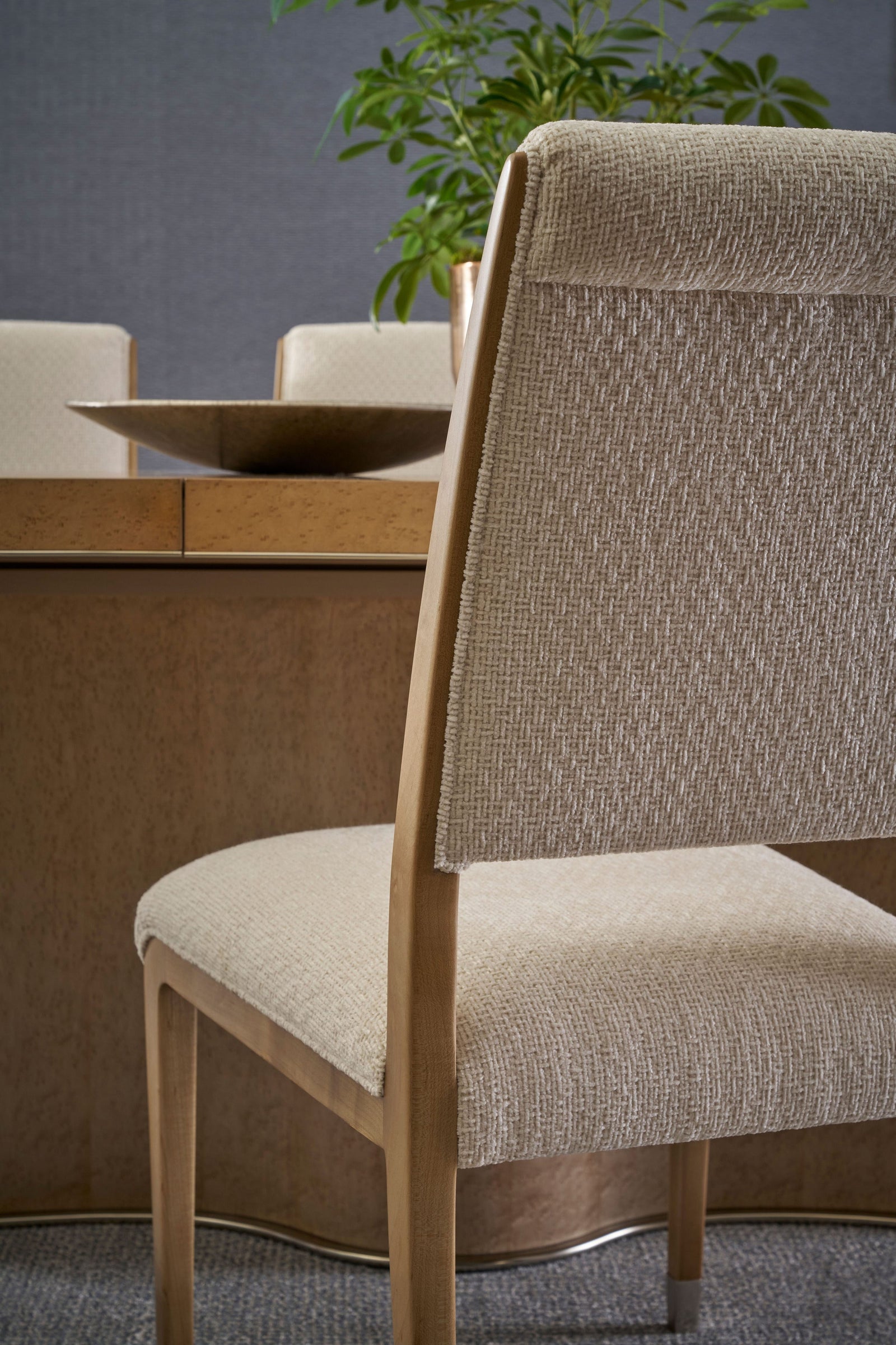 Theodore Alexander Origins Dining Armchair – room setting