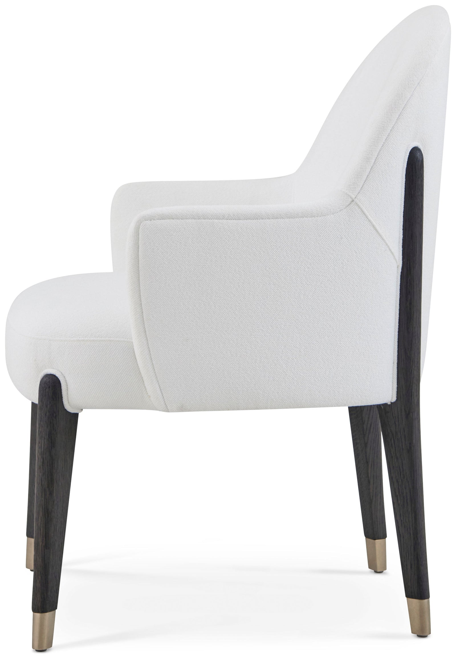 Theodore Alexander Luna Dining Arm Chair II Palmer – side view