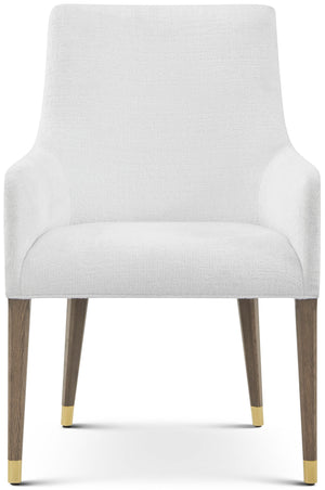 Theodore Alexander Judith Leiber Dining Arm Chair II Mink – detail
