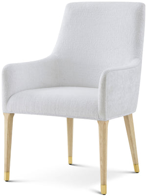 Theodore Alexander Judith Leiber Dining Arm Chair II JL Martini – front view