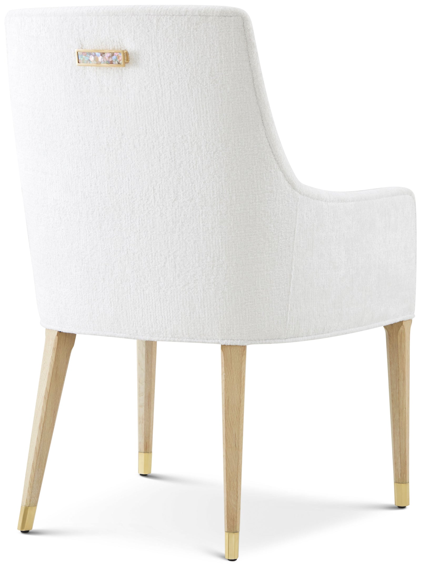 Theodore Alexander Judith Leiber Dining Arm Chair II JL Martini – angle view