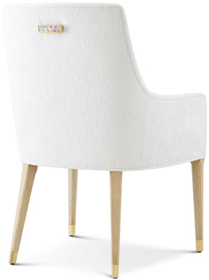 Theodore Alexander Judith Leiber Dining Arm Chair II JL Martini – angle view
