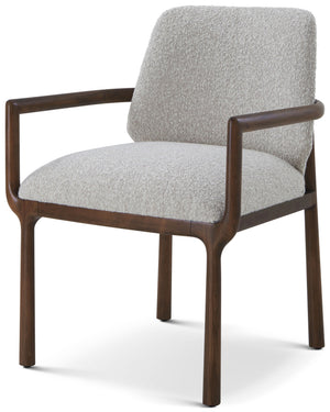 Theodore Alexander Urbane Dining Armchair Campfire – front view