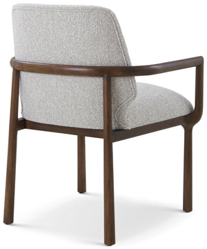 Theodore Alexander Urbane Dining Armchair Campfire – detail