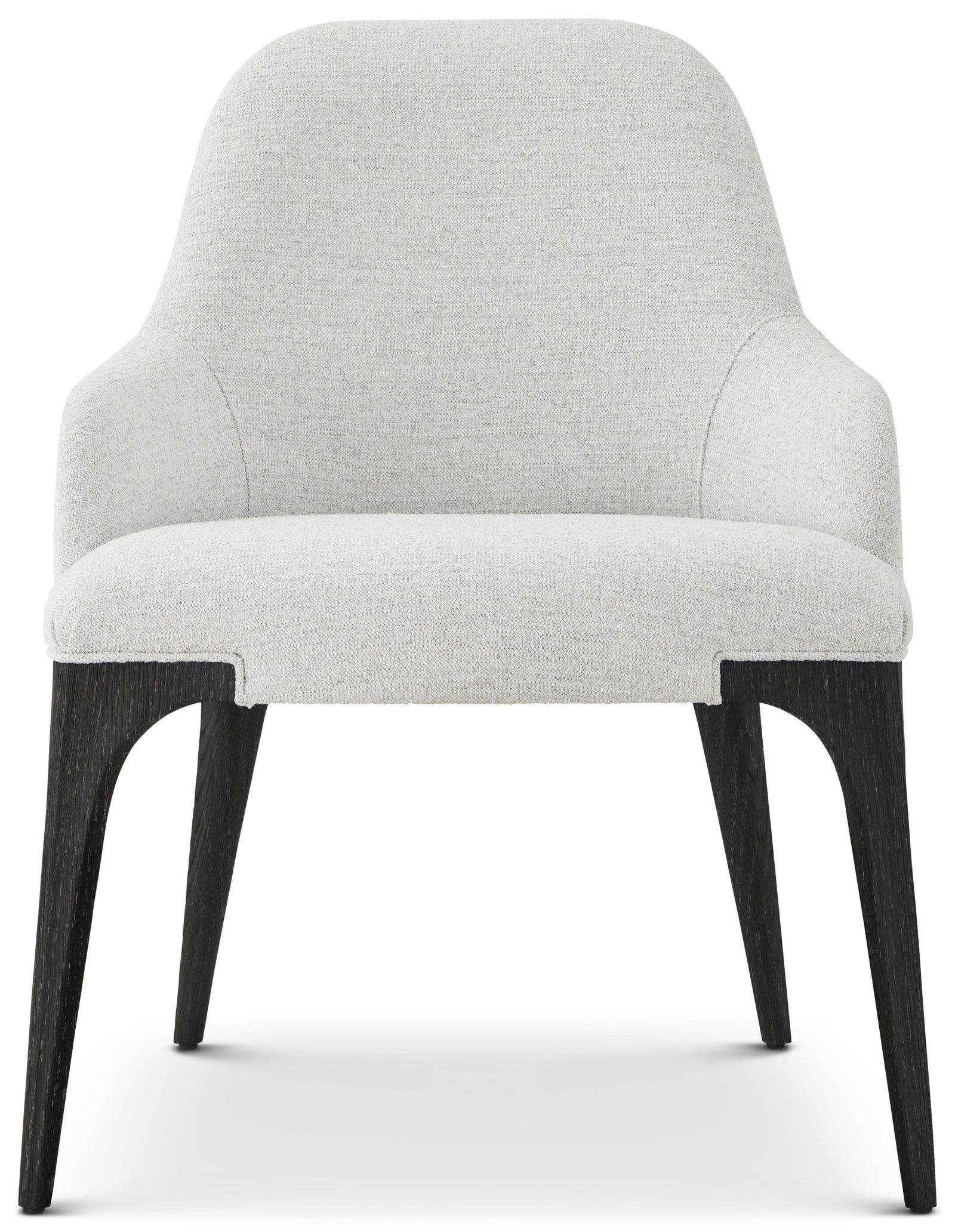 Theodore Alexander Spencer St. James Arm Chair Lusso Onyx – angle view