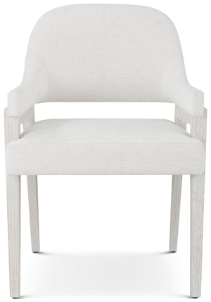 Theodore Alexander Delray Dining Arm Chair Sandbar – angle view