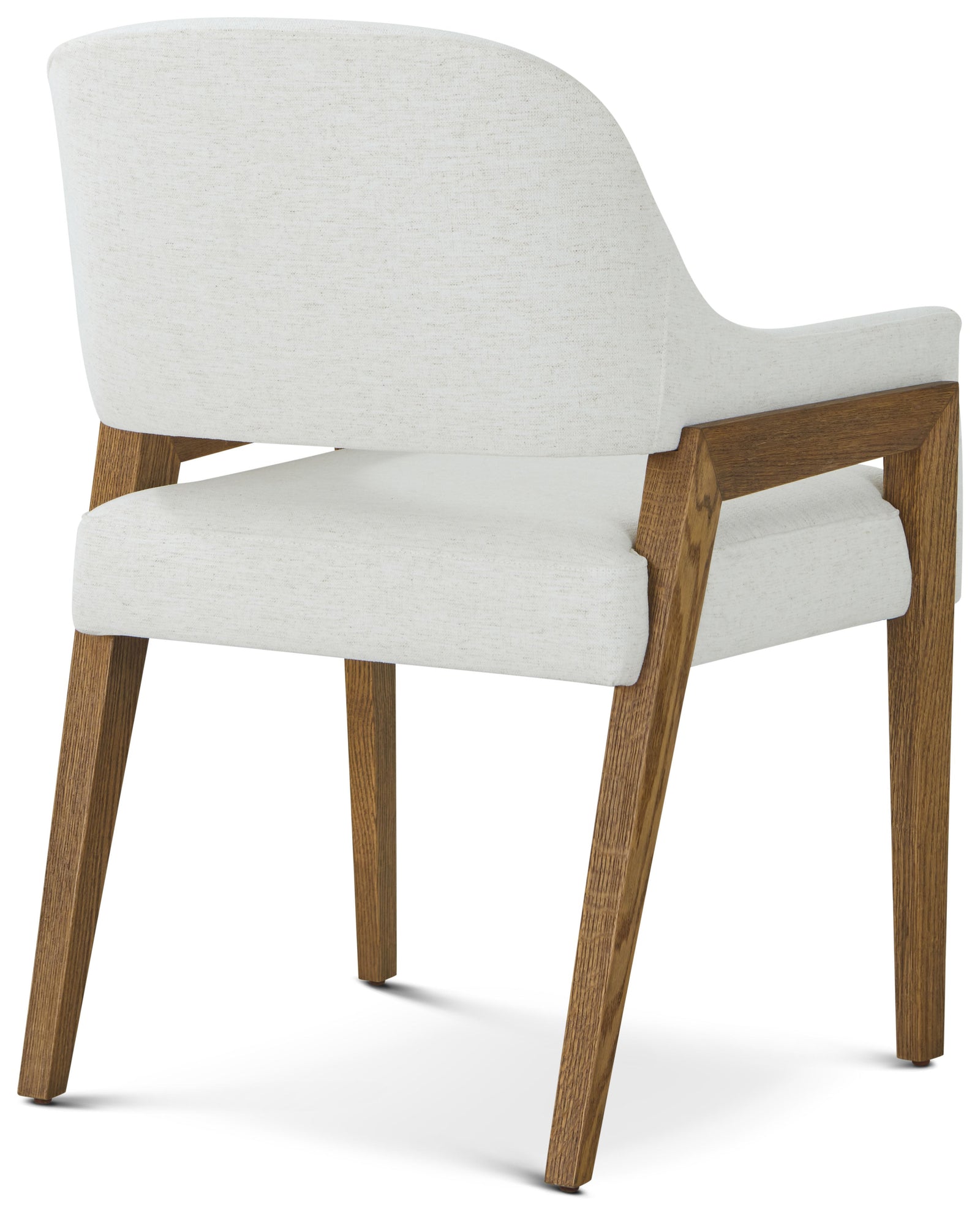 Theodore Alexander Delray Dining Arm Chair Tobacco – detail