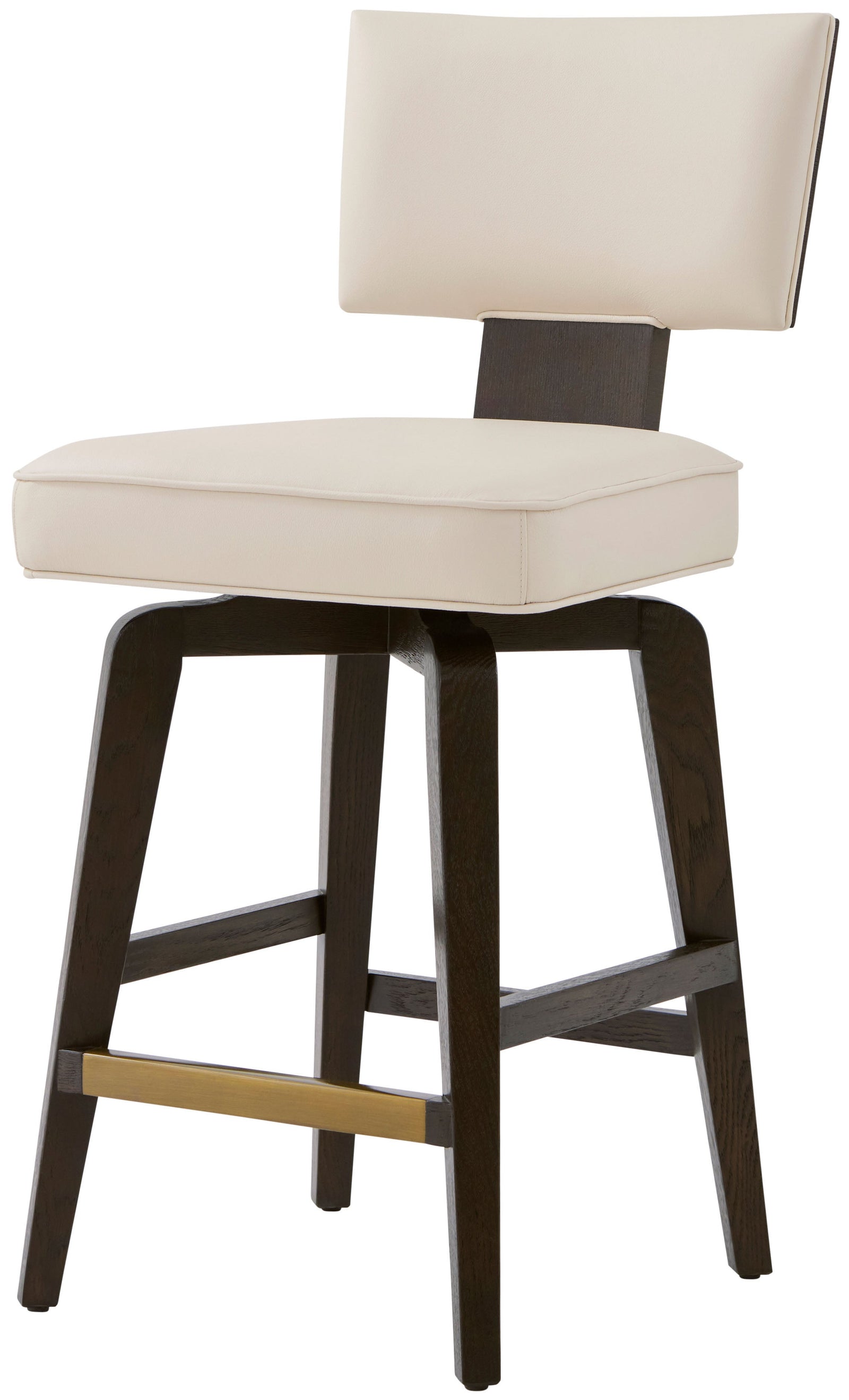 Theodore Alexander 55 Broadway Swivel Counter Stool – front view