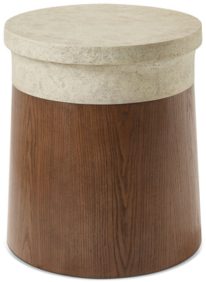 Theodore Alexander Catalina Side Table III Earth – front view