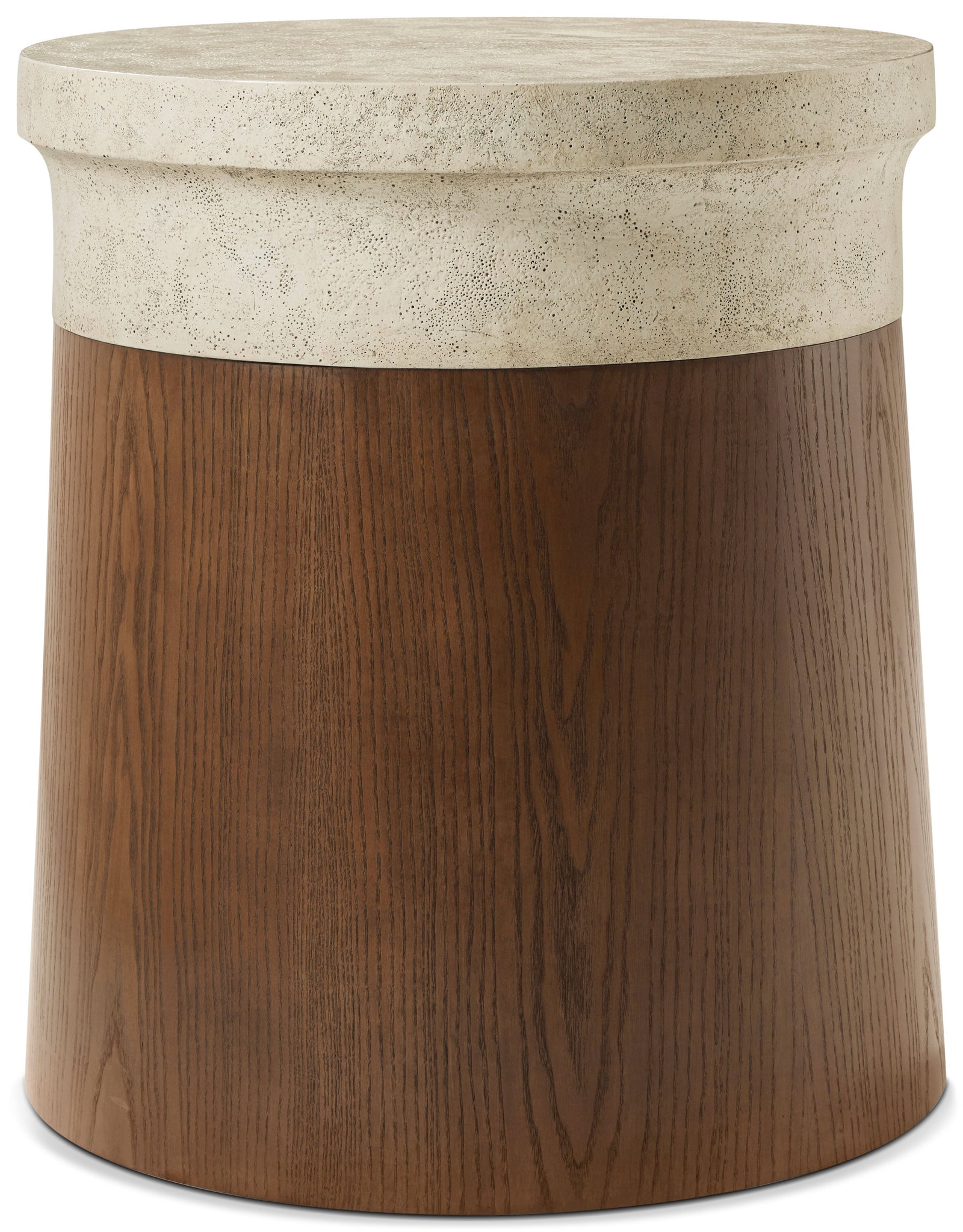 Theodore Alexander Catalina Side Table III Earth – angle view