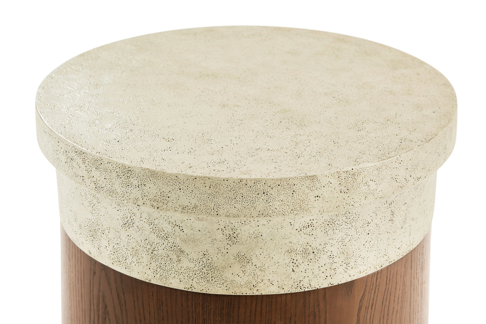 Theodore Alexander Catalina Side Table III Earth – side view