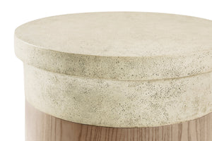 Theodore Alexander Catalina Side Table III Dune – side view