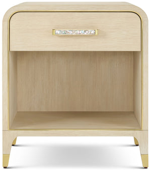 Theodore Alexander Judith Leiber 1-Drawer Nightstand JL Martini – front view