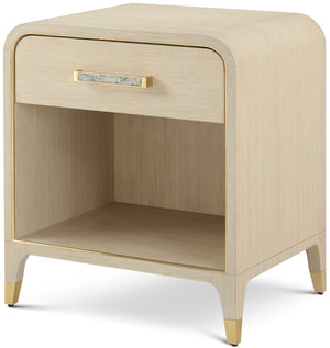 Theodore Alexander Judith Leiber 1-Drawer Nightstand JL Martini – angle view