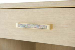 Theodore Alexander Judith Leiber 1-Drawer Nightstand JL Martini – side view