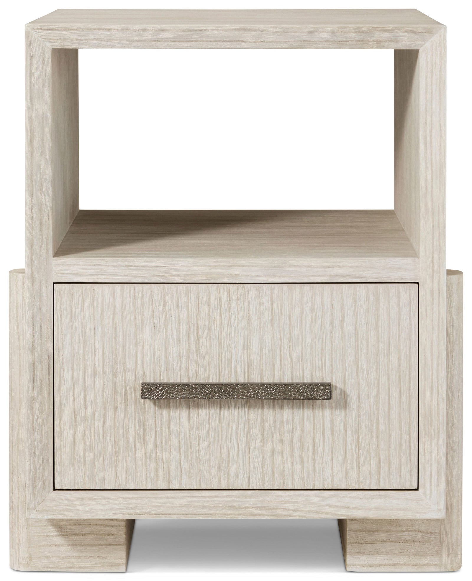 Theodore Alexander Urbane Single Drawer Nightstand Sundew – front view