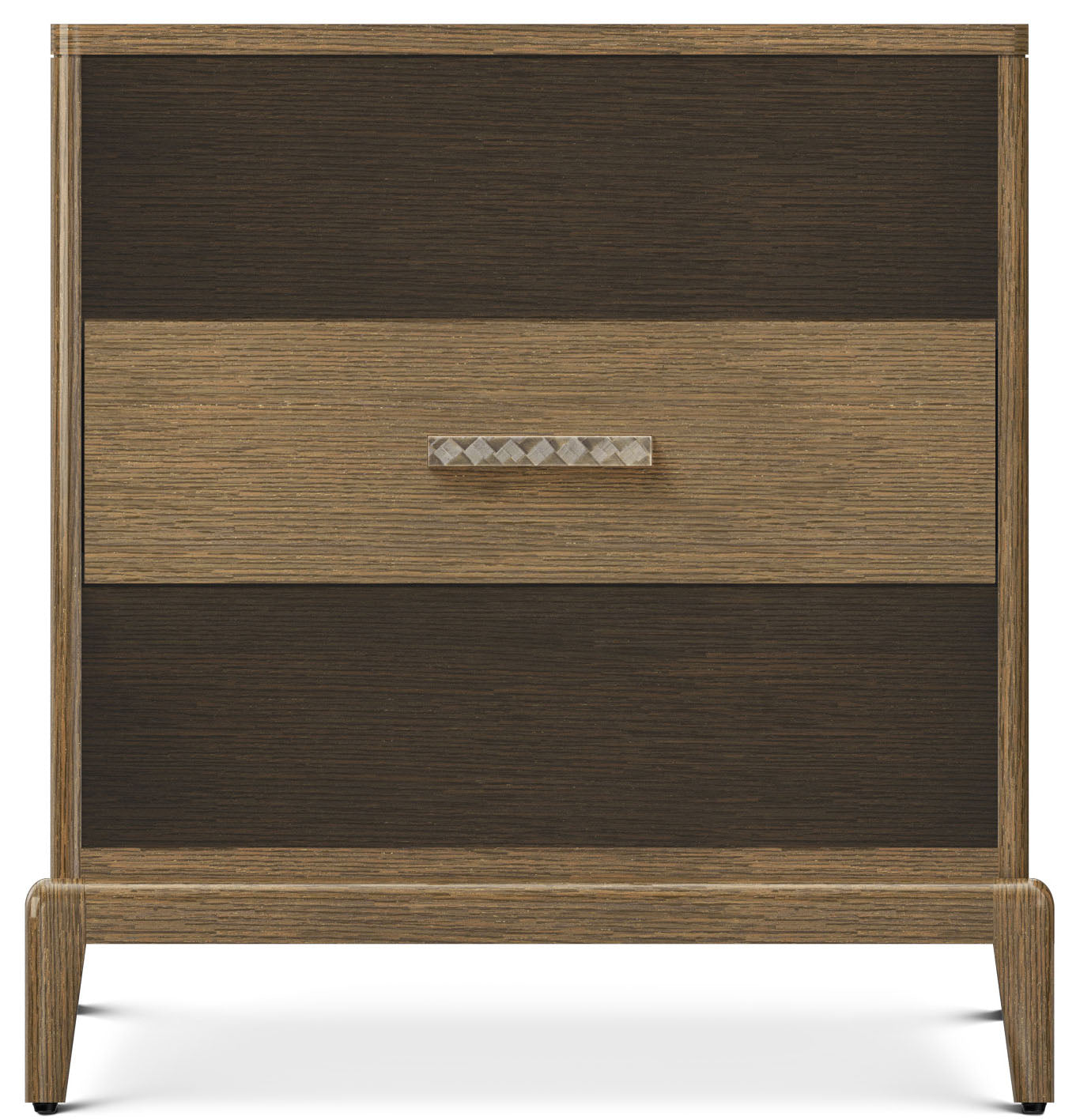 Theodore Alexander Worth Open Nightstand Tobacco – front view
