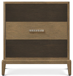 Theodore Alexander Worth Open Nightstand Tobacco – front view