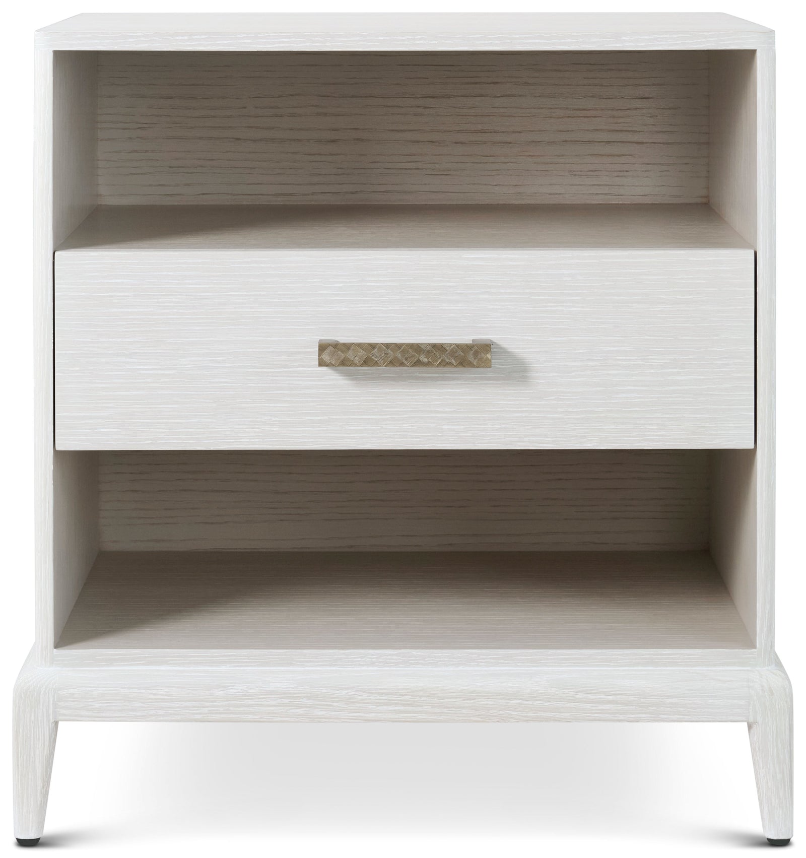 Theodore Alexander Worth Open Nightstand Sandbar – front view