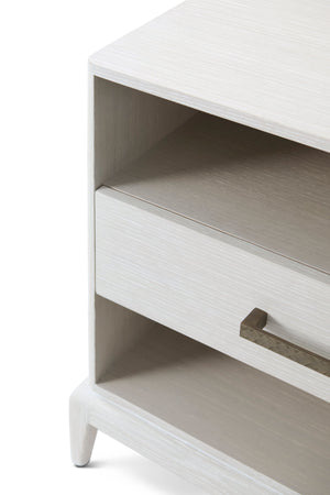 Theodore Alexander Worth Open Nightstand Sandbar – side view