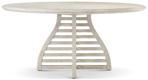 Theodore Alexander Breeze Slatted Dining Table – angle view