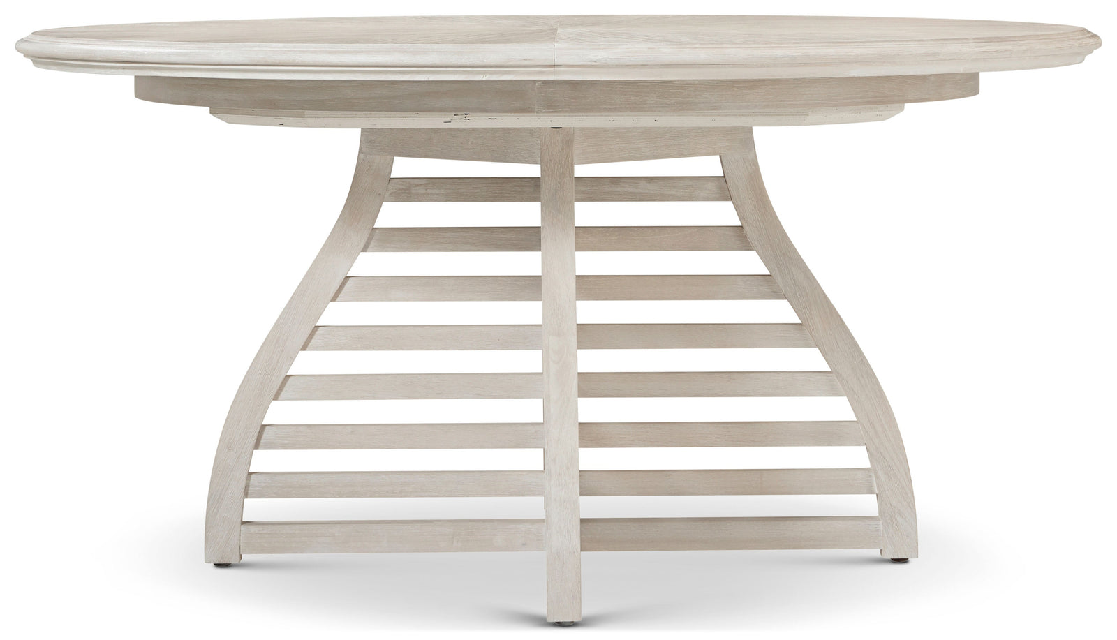 Theodore Alexander Breeze Slatted Extending Dining Table – side view
