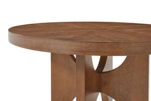 Theodore Alexander Catalina Extending Round Dining Table Earth – detail
