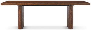 Theodore Alexander Kesden Extension Dining Table Pyramid Brown – detail