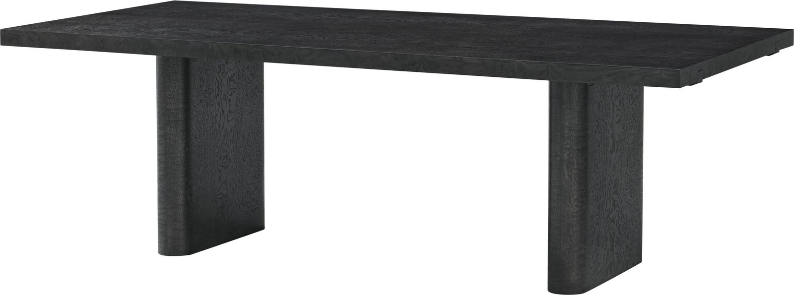 Theodore Alexander Kesden Extension Dining Table Silent Black – angle view