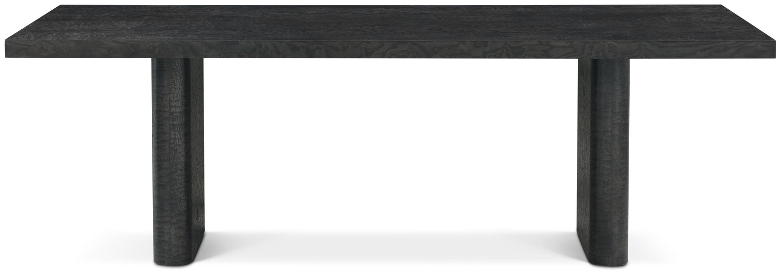 Theodore Alexander Kesden Extension Dining Table Silent Black – side view