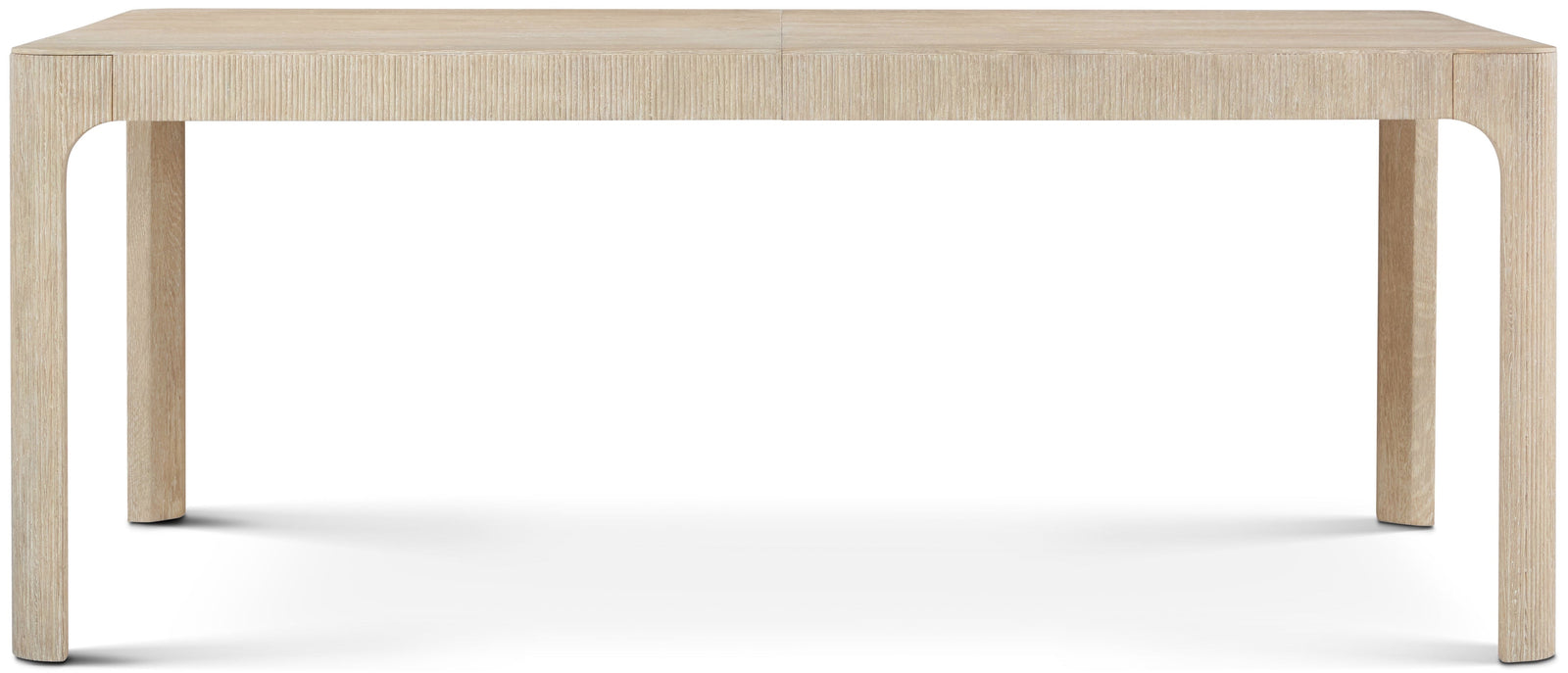 Theodore Alexander Horizon Rectangular Extension Dining Table – side view