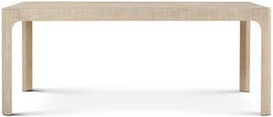 Theodore Alexander Horizon Rectangular Extension Dining Table – side view