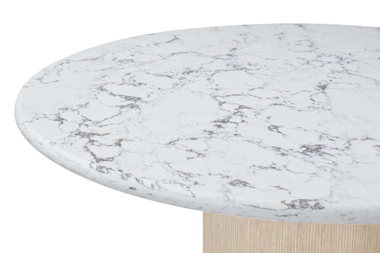 Theodore Alexander Horizon Round Quartz Dining Table – detail