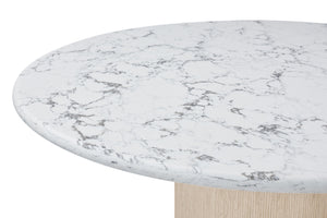 Theodore Alexander Horizon Round Quartz Dining Table – detail