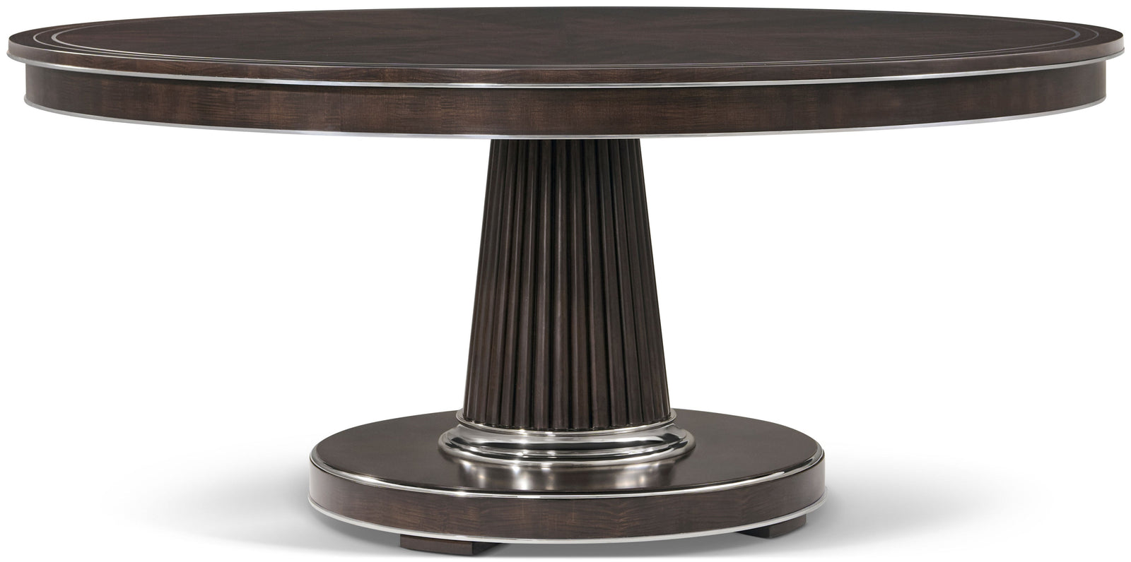 Theodore Alexander Spencer London Round Dining Table SPL-Fulham – angle view