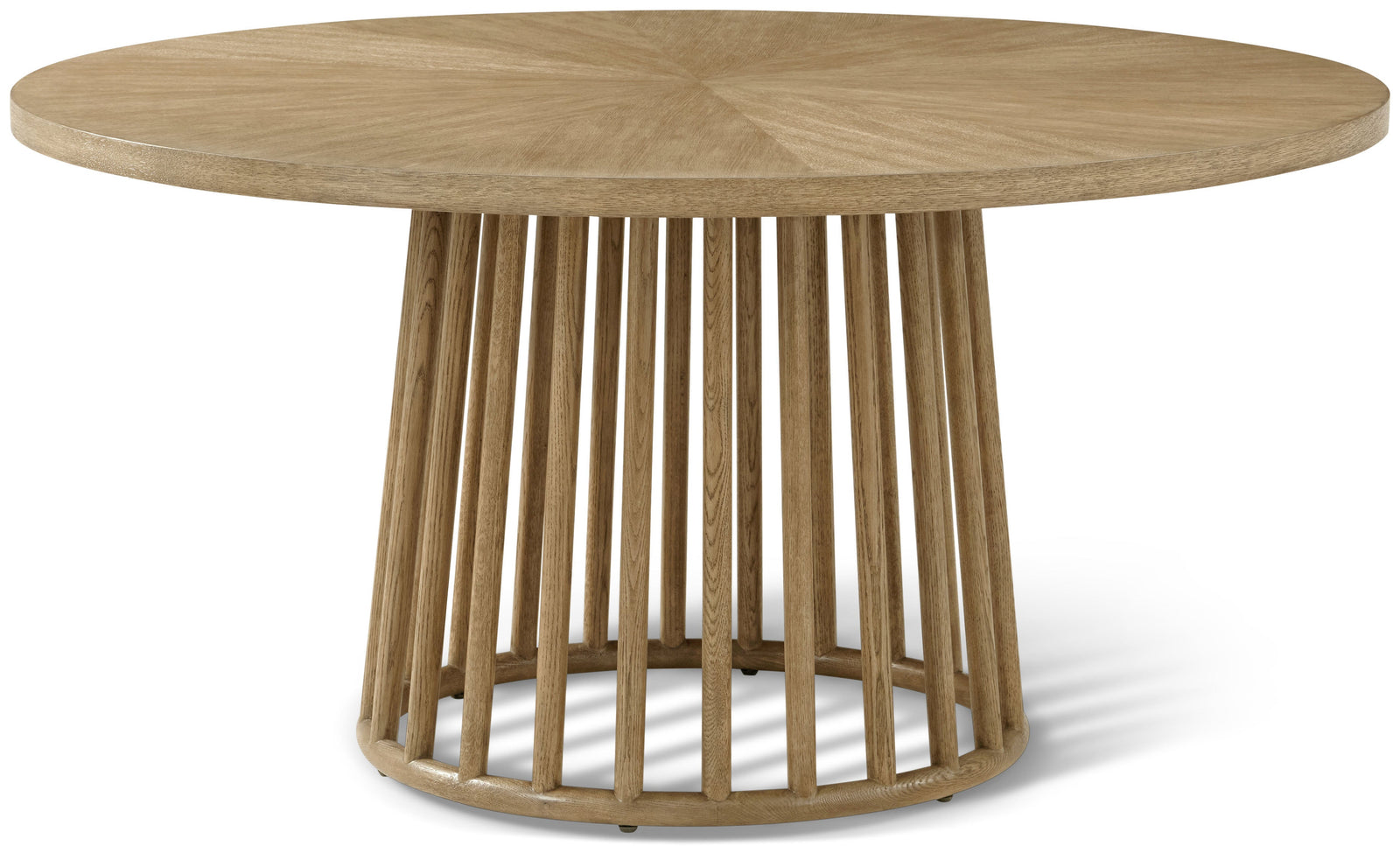 Theodore Alexander Montauk Round Dining Table Jetty – front view