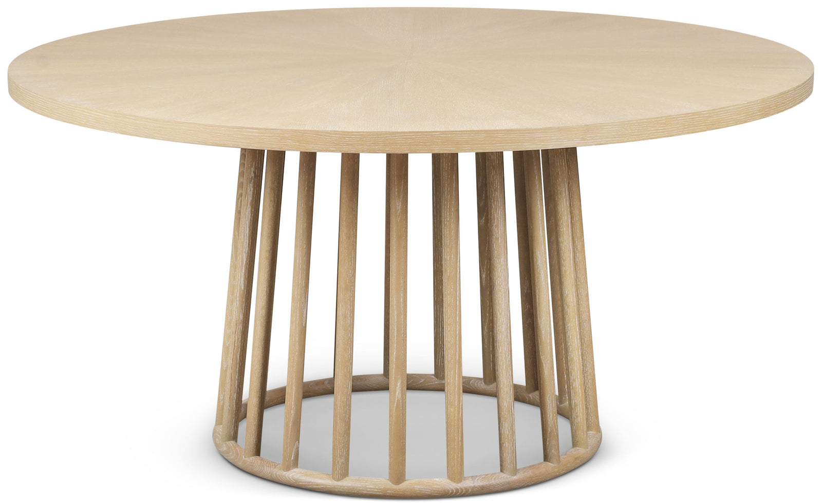 Theodore Alexander Montauk Round Dining Table Lighthouse – front view