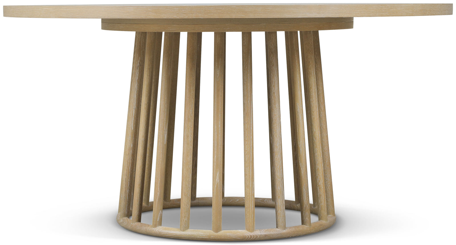 Theodore Alexander Montauk Round Dining Table Lighthouse – angle view
