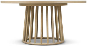 Theodore Alexander Montauk Round Dining Table Lighthouse – angle view