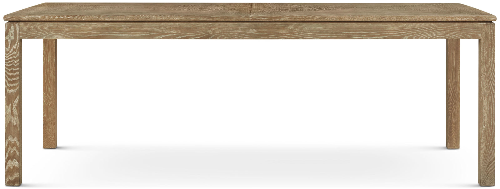 Theodore Alexander Montauk Rectangular Extension Dining Table Jetty – angle view