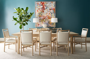Theodore Alexander Montauk Rectangular Extension Dining Table Lighthouse – room setting