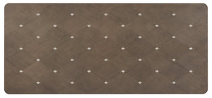 Theodore Alexander Judith Leiber Rectangle Dining Table Mink – side view