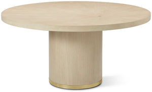 Theodore Alexander Judith Leiber Round Sunburst Dining Table JL Martini – front view