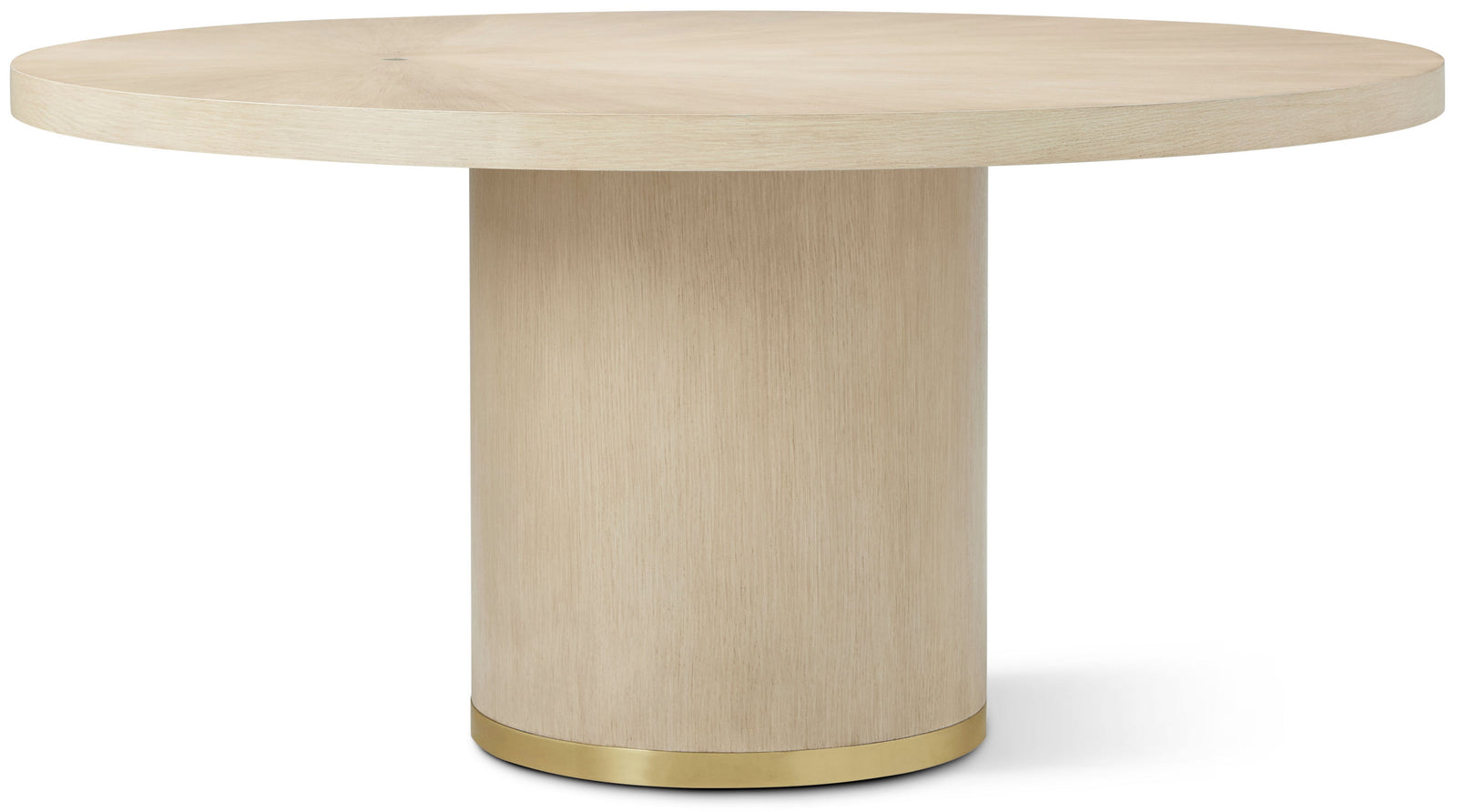 Theodore Alexander Judith Leiber Round Sunburst Dining Table JL Martini – angle view