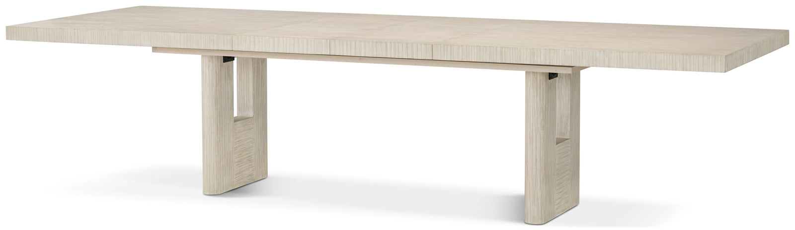 Theodore Alexander Urbane Rectangular Extension Dining Table Sundew – front view