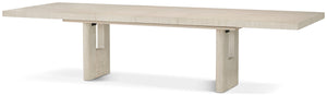 Theodore Alexander Urbane Rectangular Extension Dining Table Sundew – front view