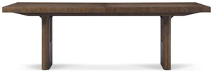 Theodore Alexander Urbane Rectangular Extension Dining Table Campfire – detail