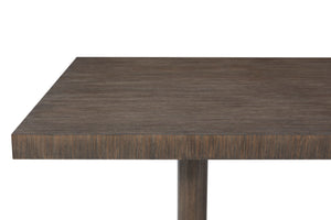 Theodore Alexander Urbane Rectangular Extension Dining Table Campfire – room setting