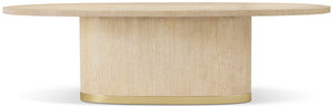 Theodore Alexander Judith Leiber Oval Dining Table JL Martini – angle view