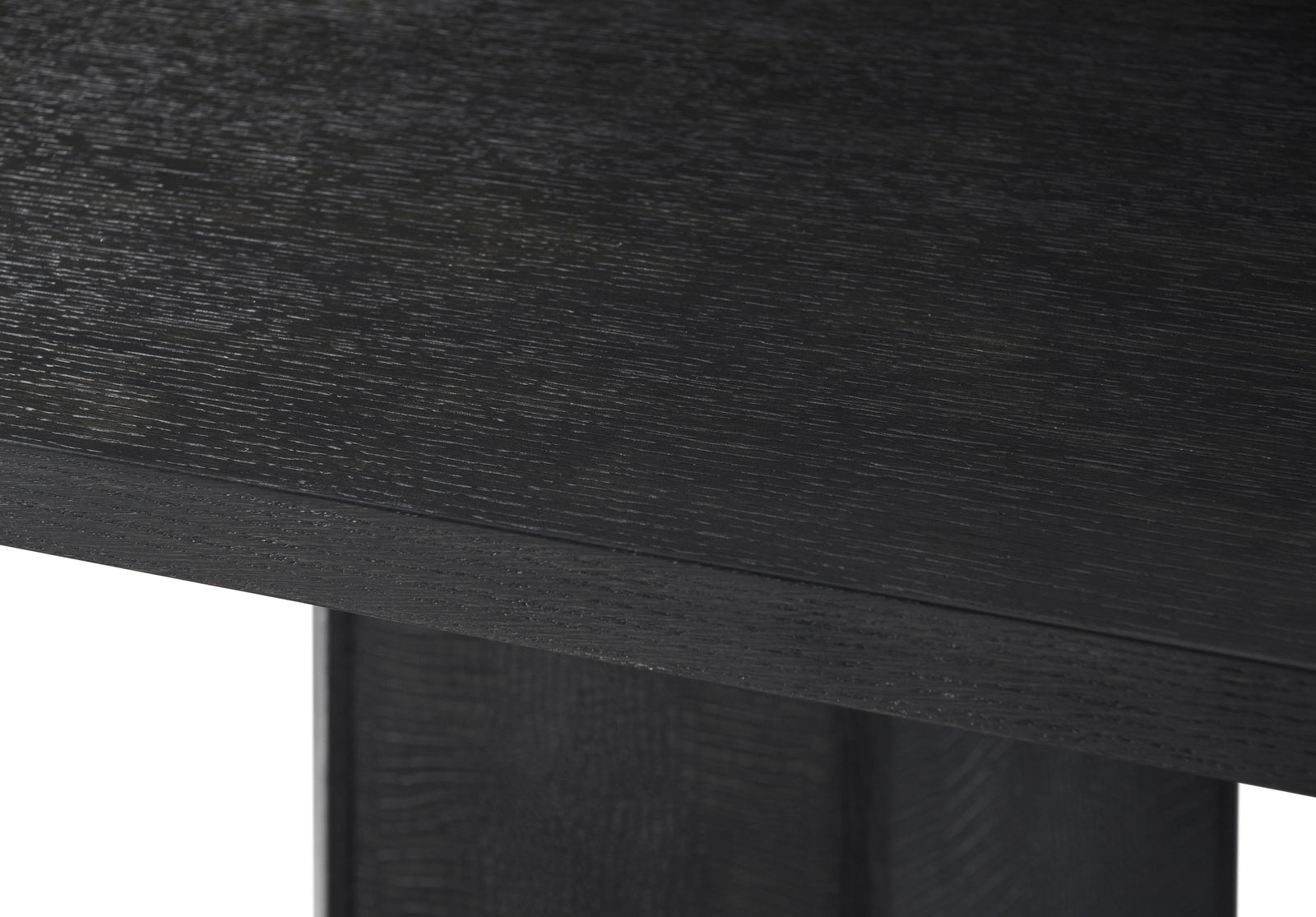 Theodore Alexander Spencer St. James Rectangular Dining Table Onyx, Lusso Onyx – detail